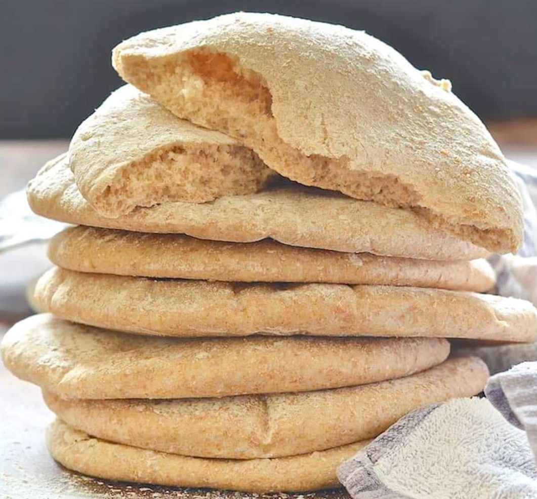 Quick & Easy Baked Pita Bread