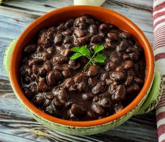 Coconut Lime Black Beans