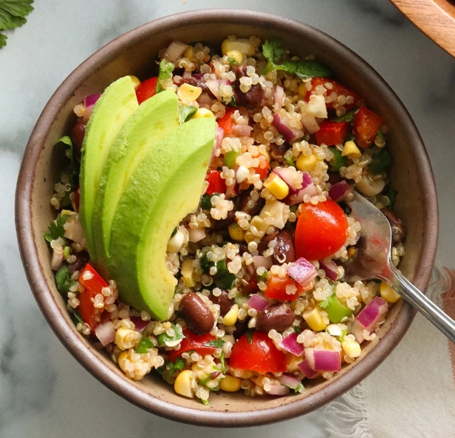 Quinoa & Black Bean Salad